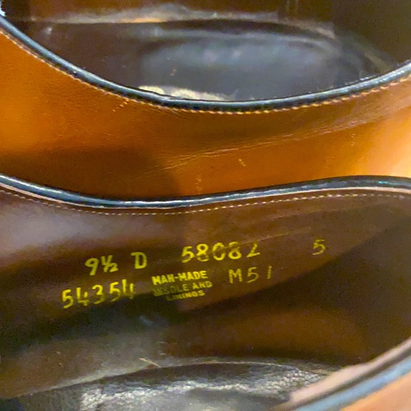 Botany Brown leather dress shoes. - Picture 6 of 8